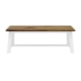 thumbnail image 1 of KFI Studios Midtown Dining Bench - Natural, 1 of 2