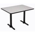 thumbnail image 1 of KFI Studios Mode 2.5' x 4' Dining Table, Graphite Nebula, Black Base, 1 of 7