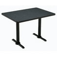 thumbnail image 1 of KFI Studios Mode 2.5' x 5' Dining Table, Graphite Nebula, Black Base, 1 of 7