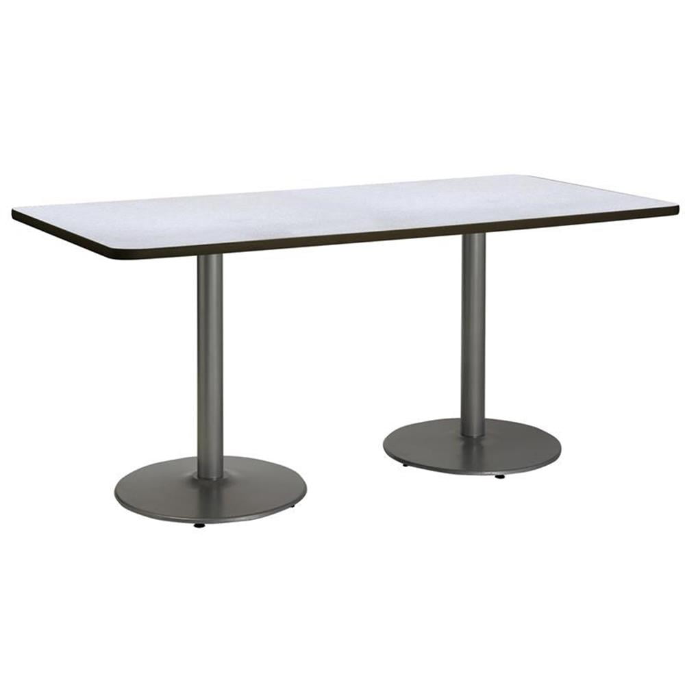 KFI Studios Mode 2 5 X 6 Dining Table Grey Nebula Silver Base kfi-studios-mode-2-5-x-6-dining-table-grey-nebula-silver-base