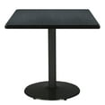 thumbnail image 1 of KFI Studios Mode 3.5' Square Dining Table, Graphite Nebula, Black Base, 1 of 2
