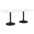thumbnail image 1 of KFI Studios Mode 3.5' x 8' Dining Table, Designer White, Black, 1 of 3