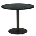 thumbnail image 1 of KFI Studios Mode 3' x Round' Dining Table, Graphite Nebula, Black Base, 1 of 2