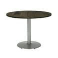 thumbnail image 1 of KFI Studios Urban Loft 2.5' Round Dining Table, Barnwood, Silver Base, 1 of 6