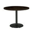 thumbnail image 1 of KFI Studios Urban Loft 3.5' Round Dining Table, Espresso, Black Base, 1 of 3