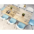 thumbnail image 1 of KFI Studios Urban Loft 3.5' Square Dining Table, Natural, Black Base, 1 of 4