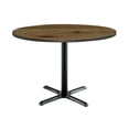 thumbnail image 1 of KFI Studios Urban Loft 3' Round Dining Table, Natural, Black X Base, 1 of 4