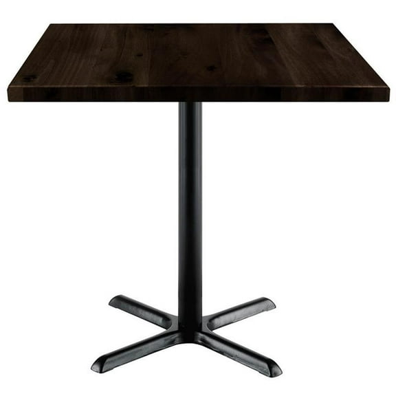 KFI Studios Urban Loft 3' Square Dining Table, Espresso