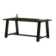 thumbnail image 1 of KFI Studios Urban Loft 6' x 3.5' Dining Table, Solid Wood Espresso Top, 1 of 7