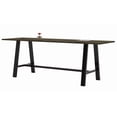thumbnail image 1 of KFI Studios Urban Loft 7' x 3' Dining Table, Solid Wood Barnwood Top, 1 of 7