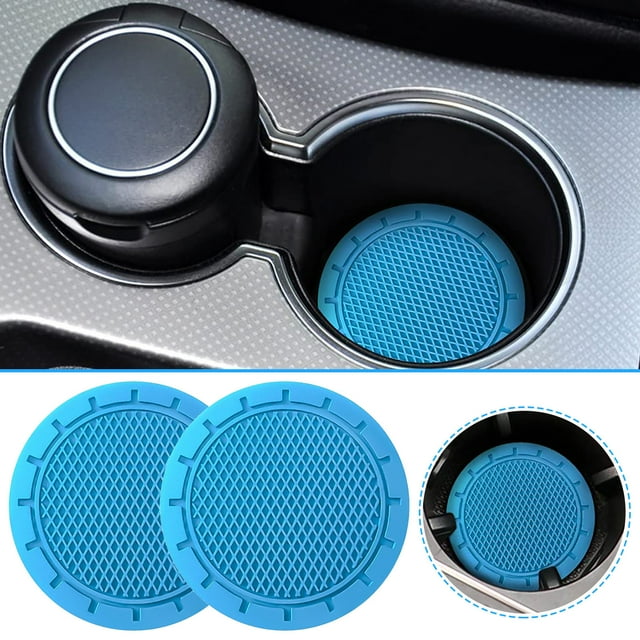 KFIWSZC Car cup holder liner Car Cup Holder Cup Mat, 2 Pack 2.75 Inch