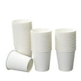 KFIWSZC Clearance 50pcs Clerance! 8 Or 6 Oz White Paper Cups Disposable