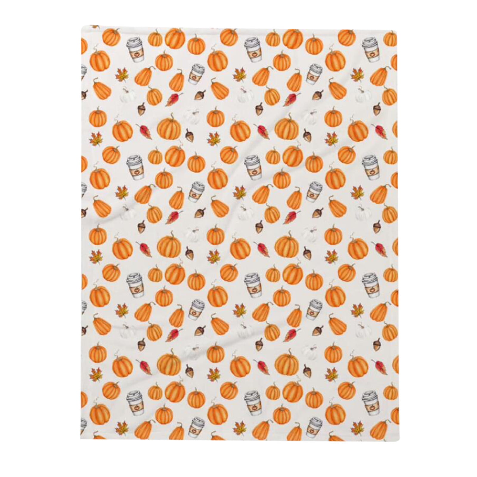 KFIWSZC Clearance! Halloween Thanksgiving Pumpkin Maple Leaf Printed