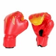 KFIWSZC Flame Hutu Boxing Gloves For Adults And Children Cartoon