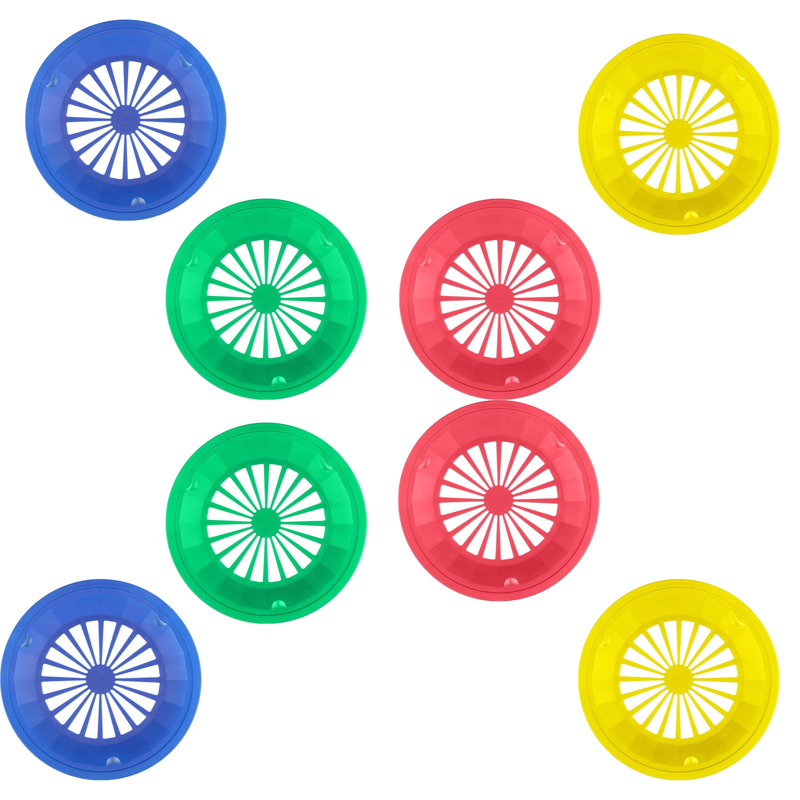 KFIWSZC Flash Deals 8 Pieces Reusable Plastic Paper Plate Holders