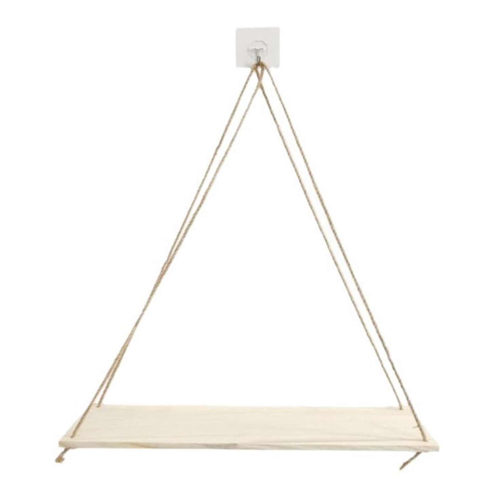 KFIWSZC Flash Deals Premium Wood Swing Hanging Rope Wall Mounted