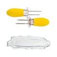 KFIWSZC Rollbacks on Essentials Trays Transparent Corn Dishes Corn