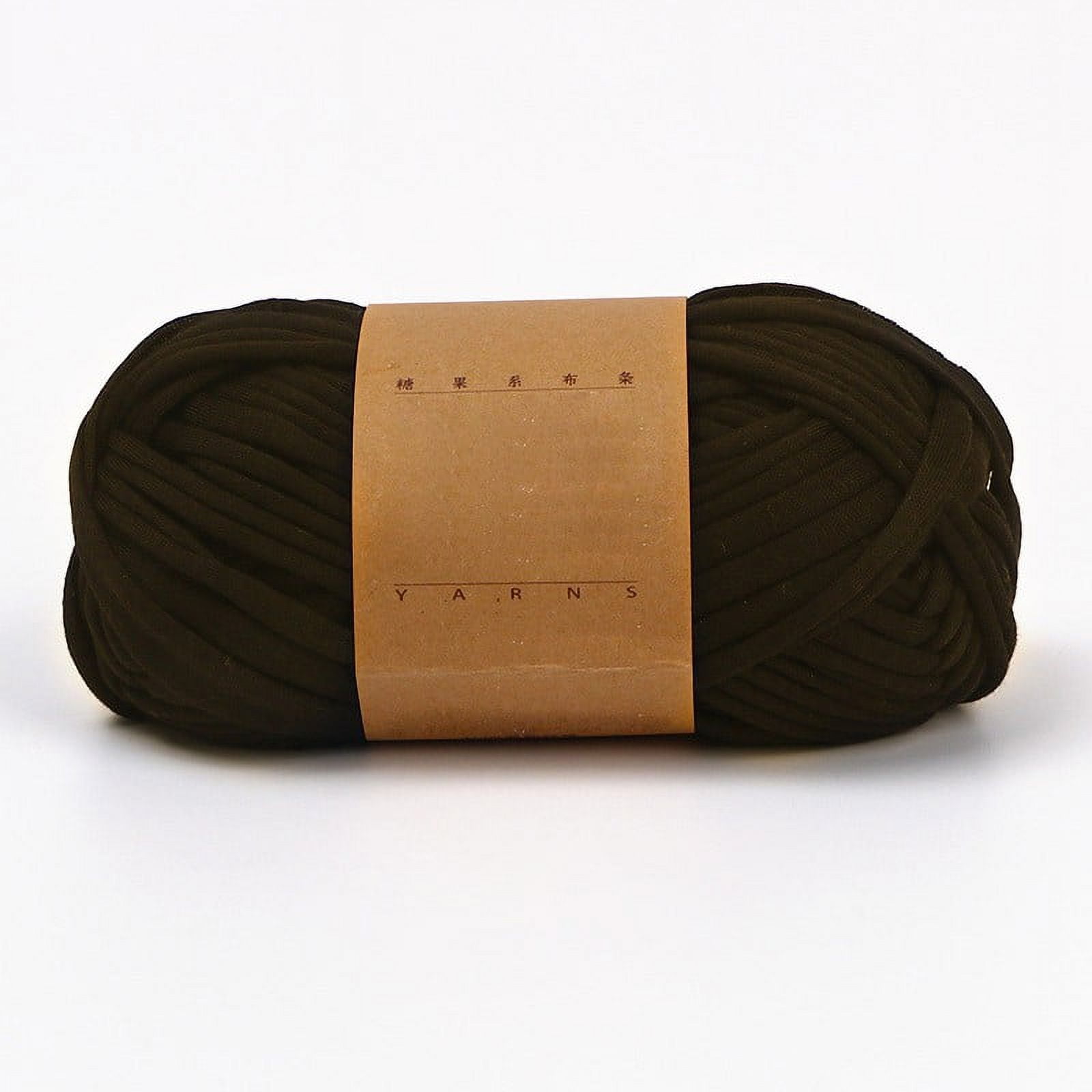 KFIWSZC Soften The Cloth Line Yarn Crochet Knitting Yarn For Beginners With Easy To See Stitches
