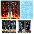 KFIWSZC Wall Decals Christmas Snowflake Wall Sticker Christmas Window