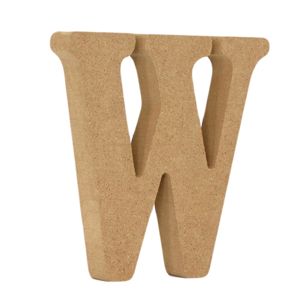 KFIWSZC Wood Wooden Letters Log Alphabet Wedding Birthday Party Home