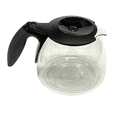 thumbnail image 1 of 0X63104704 Coffee Maker Glass Carafe, AromaDeluxe, Black, fits Braun KF500 KF510, 1 of 6
