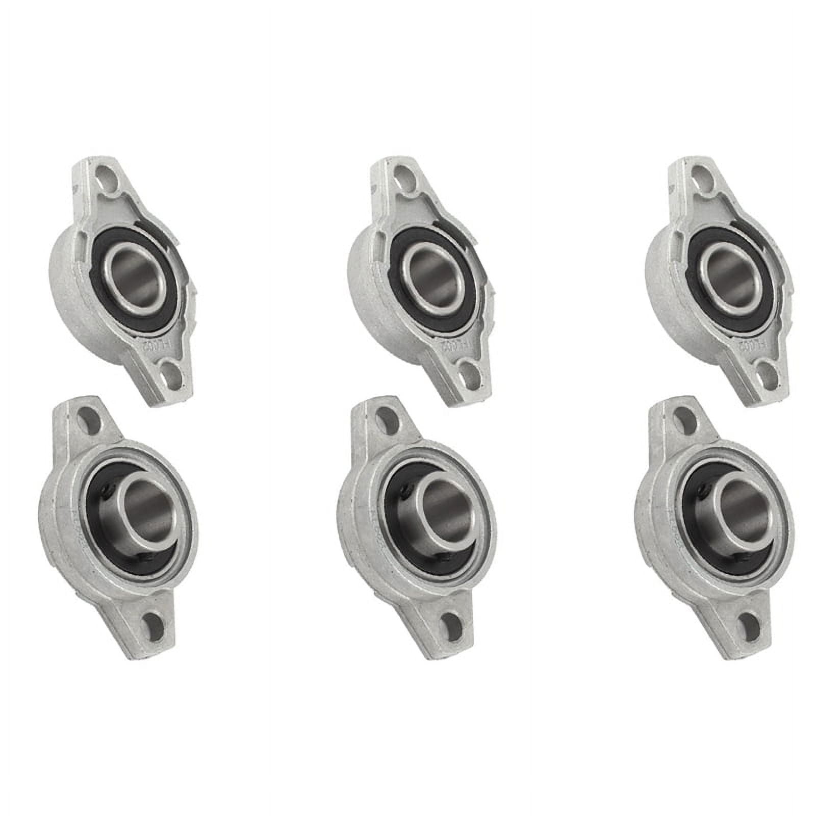 KFL002 FL002 Self Aligning Pillow Block Flange Bearing 15mm 6PCS ...