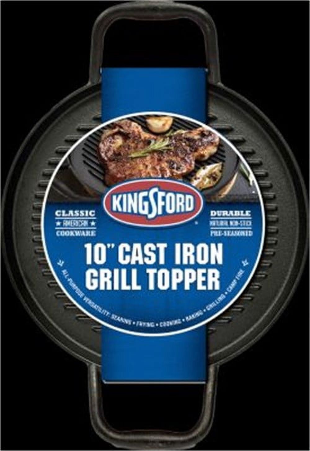 KFORD 10" RND CAST IRON GRILL