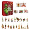 KFSOQE Grinch Acrylic Advent Calendar 2024 with 24 pc Collectible