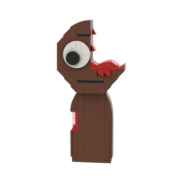 KFSOQE Sprunki Merch Building Blocks Horror Game Action Figures Bloody Brud Horror Series Simple to Assemble Toys