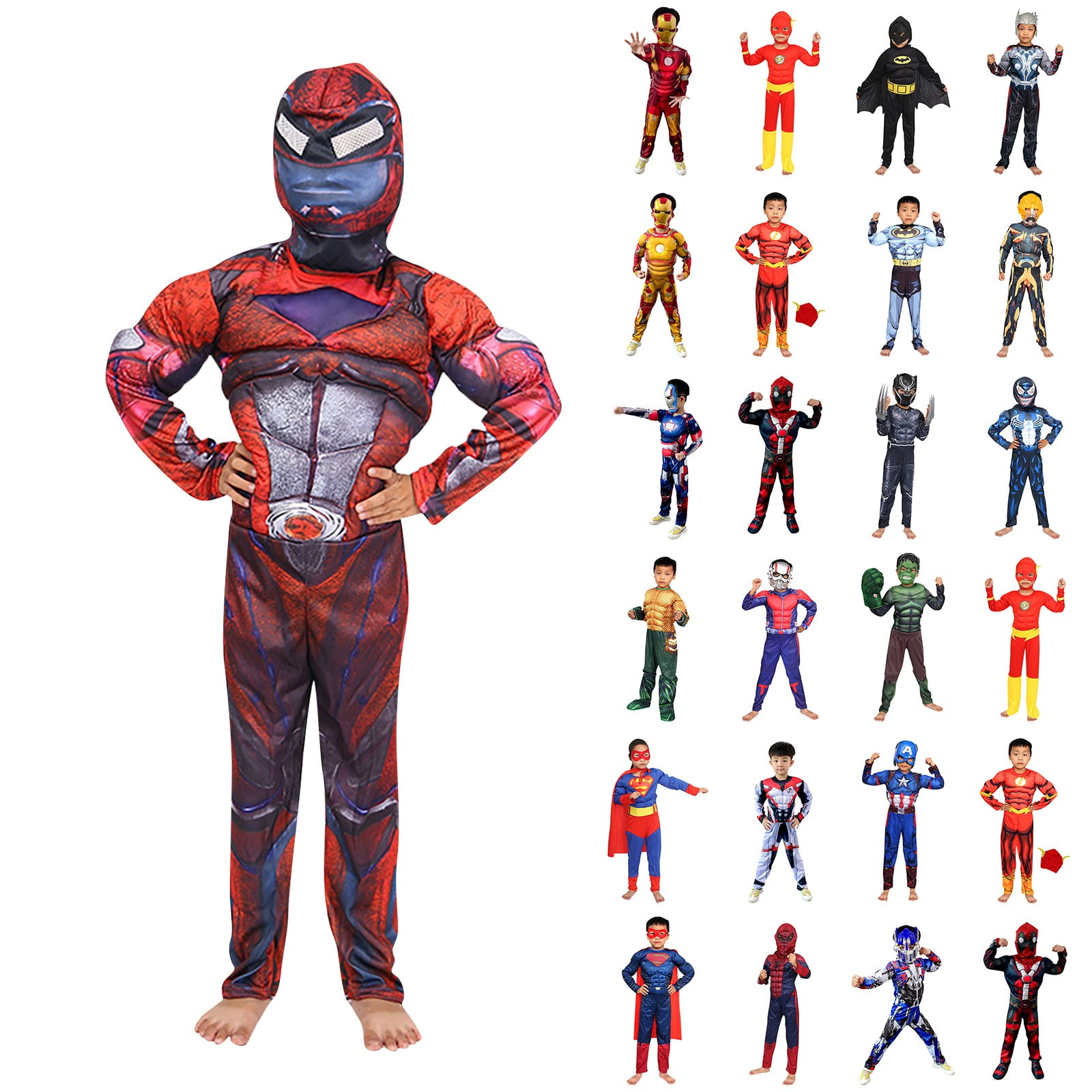 KFSOQE Superhero Spider Cosplay Costume Wolverne Halloween Cosplay — free download