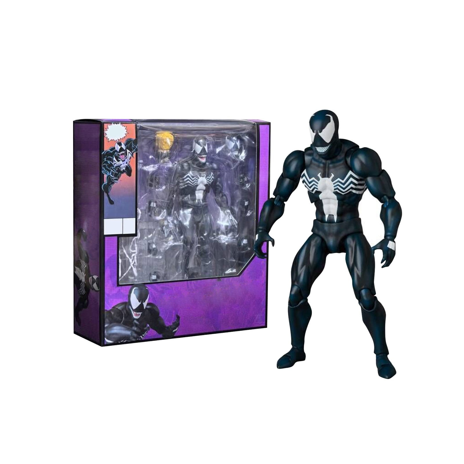 MAFEX No.147 Spider Boy Black Costume Action Figure CT Ver MAFEX No.147 Spider Boy Black Costume Action Figure CT Ver