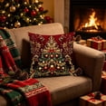 thumbnail image 1 of KFUIRDE Christmas-Printed Cushion Cover 18x18in, 3D Printed Sofa Pillow with Festive Christmas Theme, Decorative Cushion Case for Couch Living Room, Xmas Holiday Home Decor G, 1 of 5