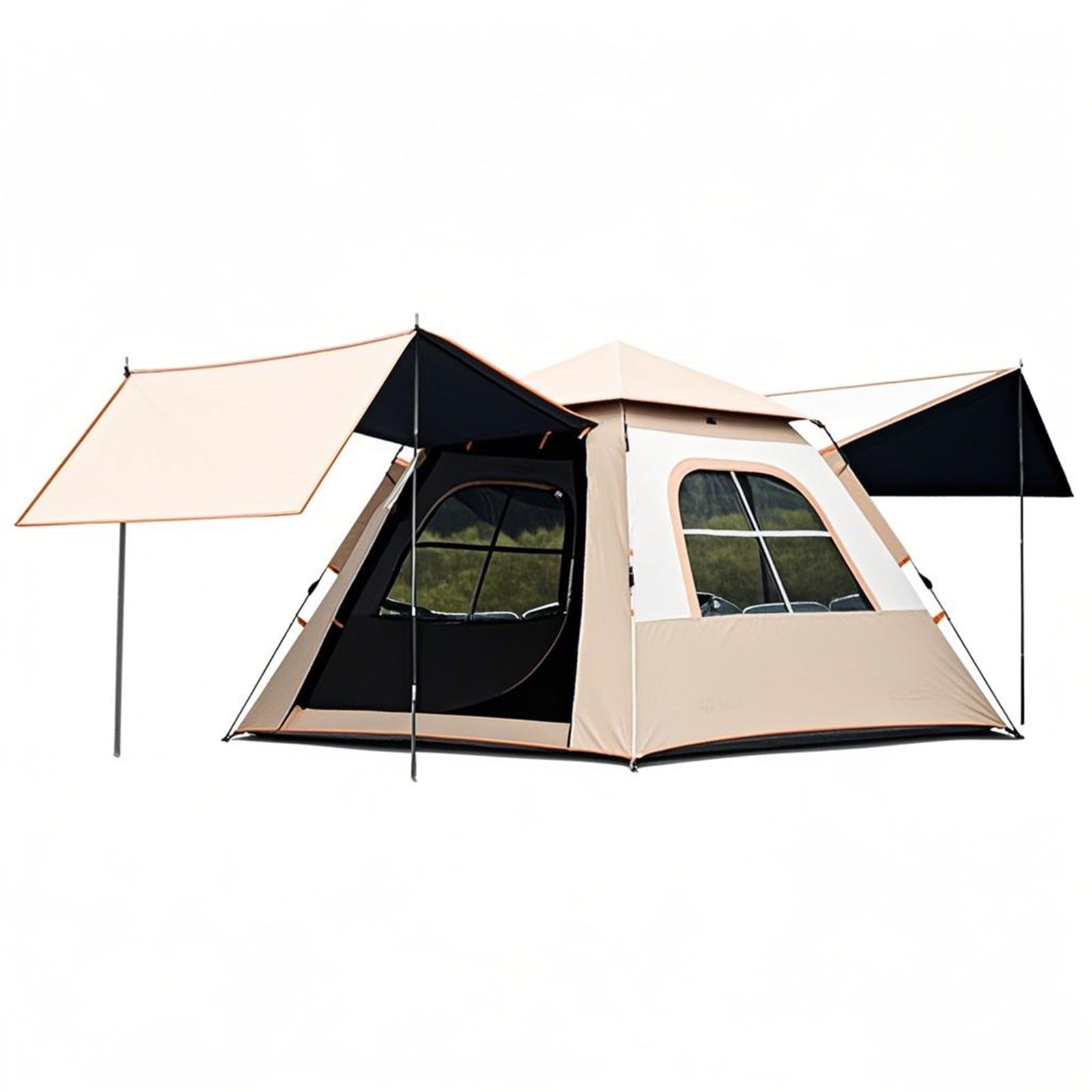 Ozark Trail 8-Person 2-Room Modified Dome Tent, with Roll