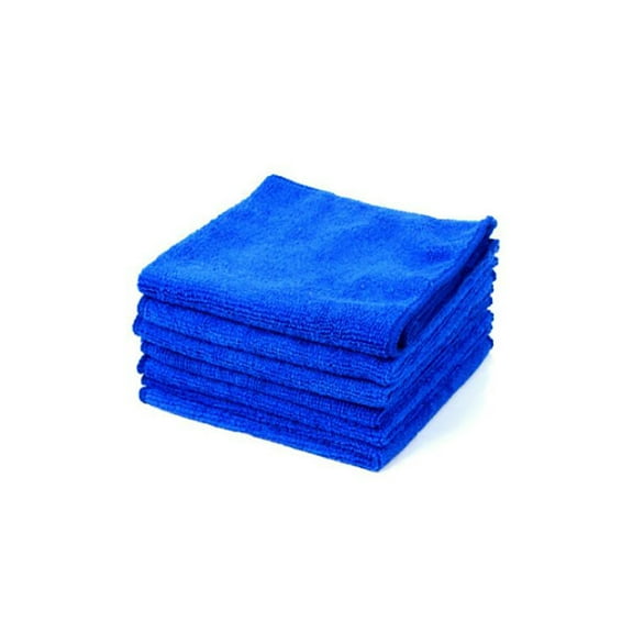 KFeng Premium Microfiber Detailing Towels, 340 GSM Lint Free Car Buffing Waxing Polishing Drying Towel, 20 PCS (Blue)