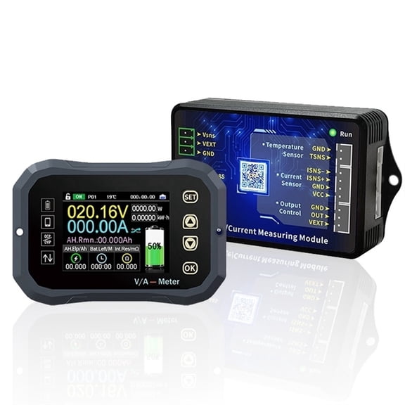 KG-F Battery Coulometer 120V 100A 400A 600A Coulomb Meter Battery Indicator Tester LCD Power Display Phone Control ,Fast and Accurate Precise