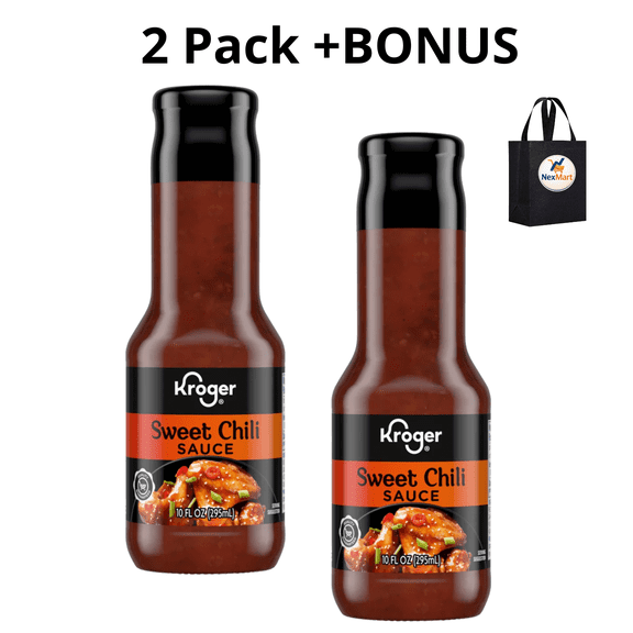 KG Sweet Chili Sauce 10 FL OZ (295mL) , 2 Pack + Bonus
