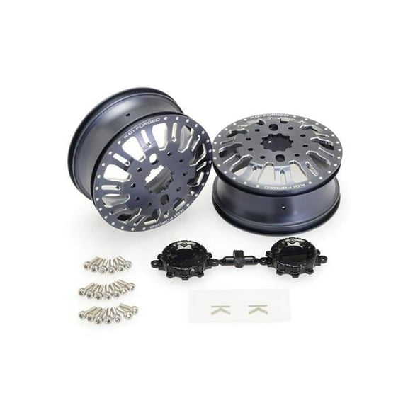 KG1 KD004 Duel Rear Dually Wheel, Gunmetal Anodized