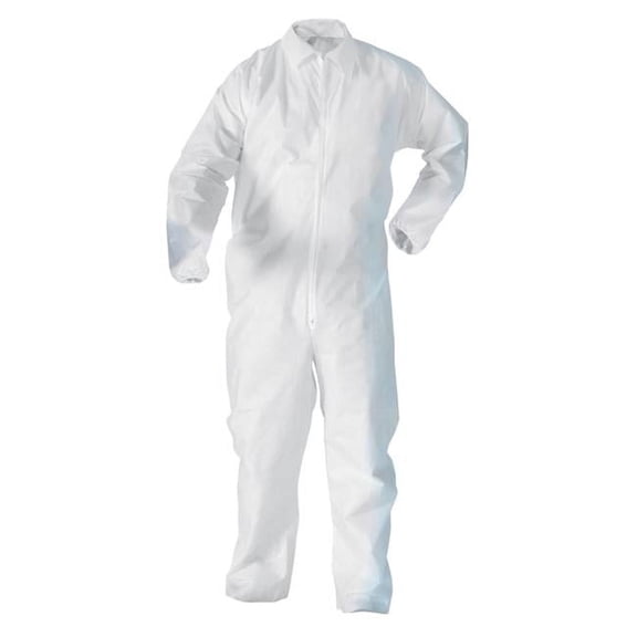 KGA20 Lightweight Coveralls, White - 2XL - Pack of 50