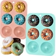 thumbnail image 1 of KGJQ 6-Cup Non-stick Silicone Muffin Pan & Individual Baking Mold, 2.5” Diameter Cups, 1 of 8