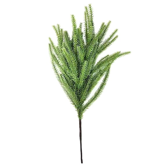 KGJQ Artificial Pine Branches for Holiday Decorations Christmas Garland with Bendable Wire Stems Realistic Faux Pine Branches for Indoor Outdoor for Mantel
