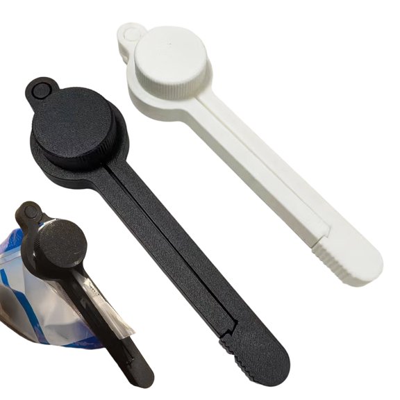 KGJQ Coffee Bag Sealing Clamp, Freshness Preservation Bag Clip, Versatile 3D Printing Airtight Clip, for Coffee Tea Snacks Storage
