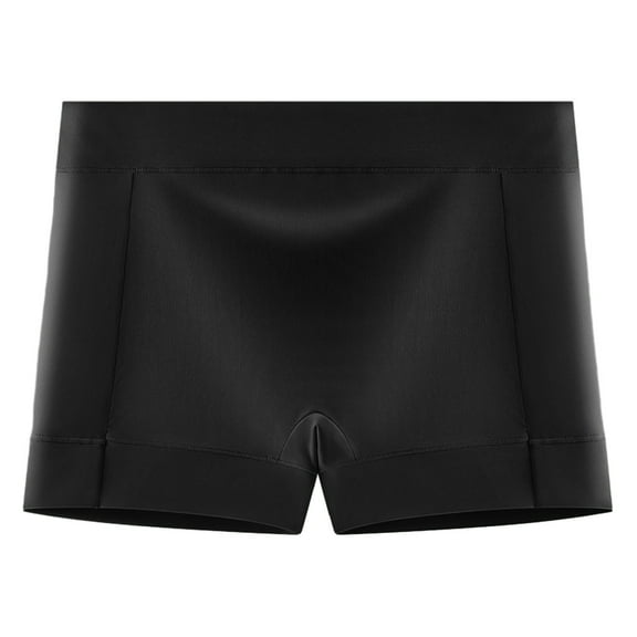 KGJQ Ice Silk Undershorts Seamless Shorts Under Dresses Underwear Smooth Fabric Safety Leggings Undershorts for Women Girls
