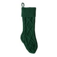 thumbnail image 1 of KGJQ Knitted Christmas Socks 20 Inch Cable Knit Christmas Stockings Soft Acrylic Fabric Holiday Decor for Fireplace Tree Double-sided Knitted for Family, 1 of 8
