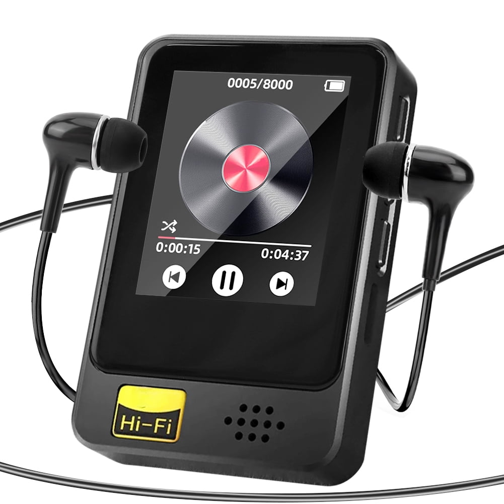 MUSICOZY 80GB Portable Music Player with Bluetooth, FM Radio