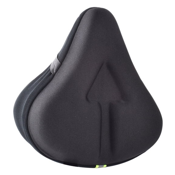 KGOTA Bike Seat Cover Reflective Thickened Sponge Cushion Shock Absorption Large Silicon Gel Padded Comfortable Cycling Accessories