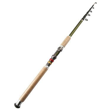 KGOTA Carbon Fiber Telescopic Fishing Rod 2.1M 2.4M 2.7M Spinning Fishing Rod M Power Portable Travel Rod for Bass Pike Carp Fishing