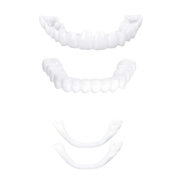 KGOTA Dentures Teeth Cover 2 Upper And Lower Braces (Opp Bag Packaging)