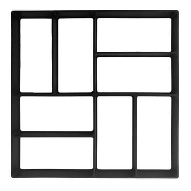 KGOTA Garden Walk Pavement Molds DIY Manually Paving Cement Brick Concrete Molds
