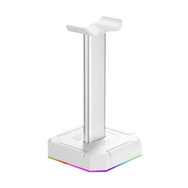 KGOTA Headphone Holder Desktop Headset Display Stand Vertical Bracket Hanger (White)