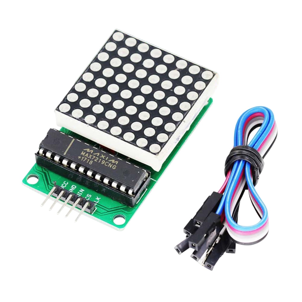 KGOTA Max7219 Microcontroller Module 5V 8x8 Dot Module with Input ...